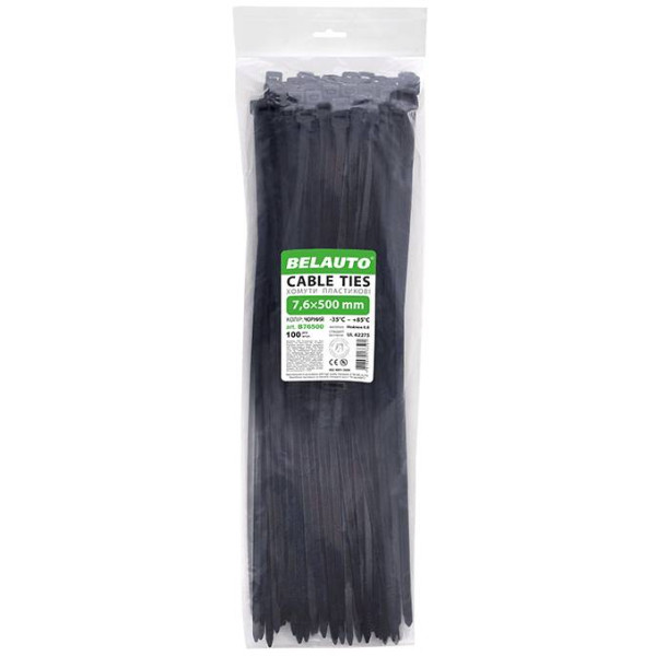 Фото - Набор хомутов BelAuto 7.6x500 (B76500)