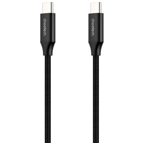 Фото - Кабель синхронизации данных Choetech USB 3.1 Gen2 Type-C M-M 2.0 м (XCC-1007-V2-BK)
