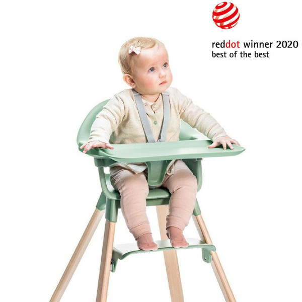 Фото - Стульчик для кормления классический Stokke Clikk Cloud Grey (552001)