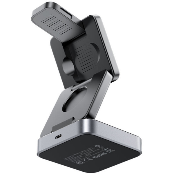 Фото - Беспроводное зарядное устройство AceFast Wireless QI 3in1 15W E20 (6974316283478)