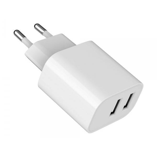 Фото - Сетевое зарядное устройство Gembird USB-A 5V/2.4A 12W (TA-UC-2A12-01)