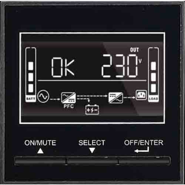 Фото - Источник бесперебойного питания Tecnoware EVO DSP PLUS 1.200VA/1.080W (FGCEDP1202RTIEC)