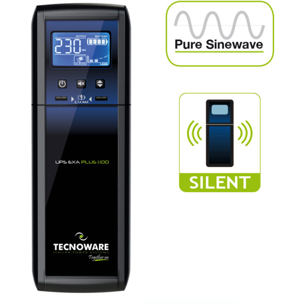 Фото - Источник бесперебойного питания Tecnoware EXA PLUS 1100VA (FGCEXAPL1102IEC)