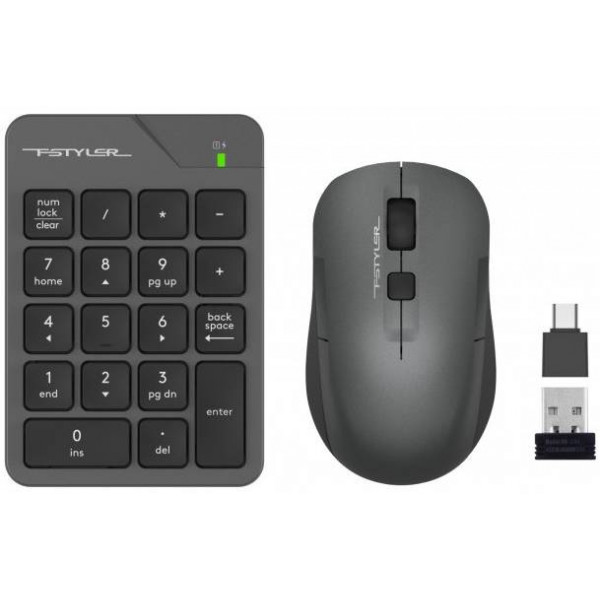 Фото - Клавиатура+мышь беспроводная A4tech G1600C Air2 (Grey)