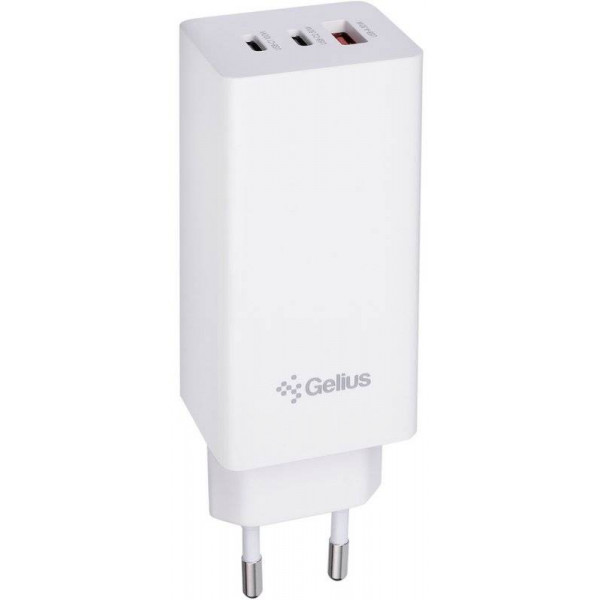 Фото - Сетевое зарядное устройство Gelius Nimble GaN GP-HC061 100W White (99402) Фото - Сетевое зарядное устройство Gelius Nimble GaN GP-HC061 100W White (99402)
