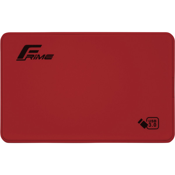 Фото - Внешний карман Frime 2.5" SATA HDD/SSD Plastic USB 3.0 Red (FHE15.25U30)