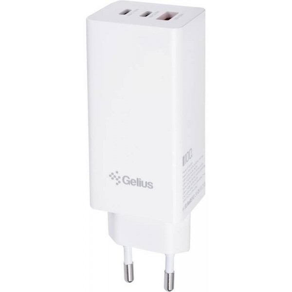 Фото - Сетевое зарядное устройство Gelius Nimble GaN GP-HC061 100W White (99402)