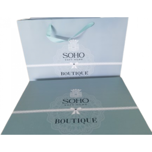 Фото - Комплект постельного белья SOHO Boutique 200х230 Bouquet Latte (A130095)