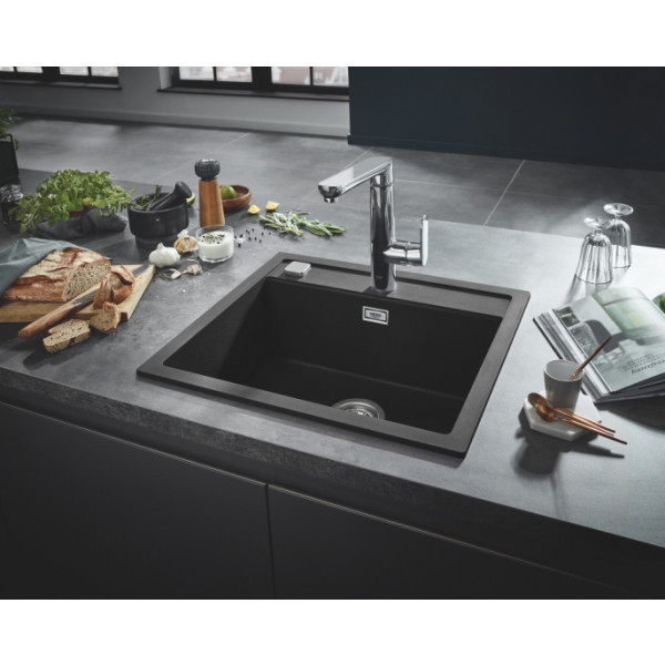 Фото - Мойка кухонная Grohe K700 Черный гранит (31651AP0)