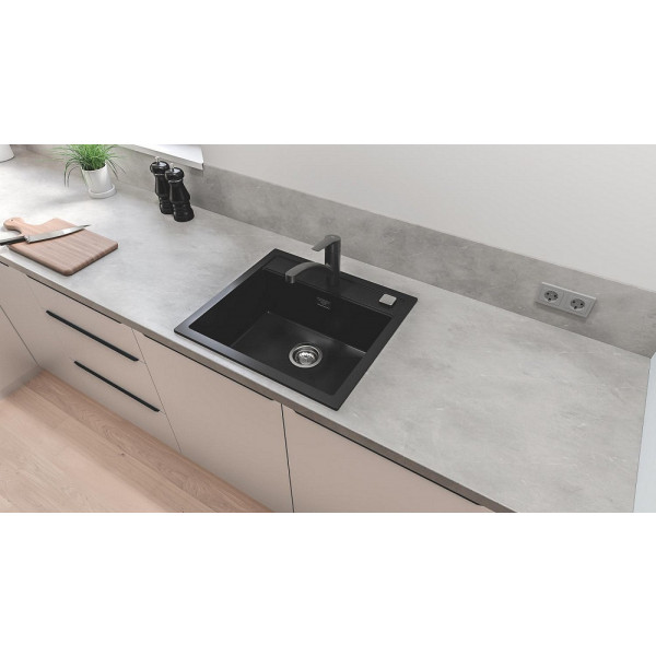 Фото - Мойка кухонная Grohe K700 Черный гранит (31651AP0)