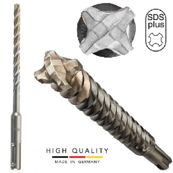 Фото - Бур IRWIN SDS Plus 12.0x160 мм Quad SpeedHammer (IW2039421)