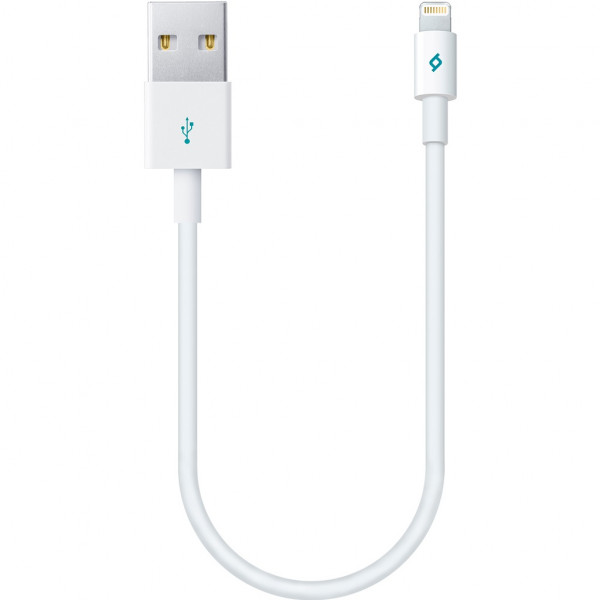 Фото - Кабель синхронизации данных Ttec USB Lightning (M/M) Mini Cable 0.3m White (2DK7512B)