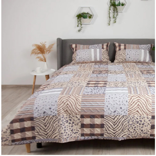 Фото - Покрывало полуторное ТЕП PROVENCE 150х210 см Сафари (4-04160_29107)