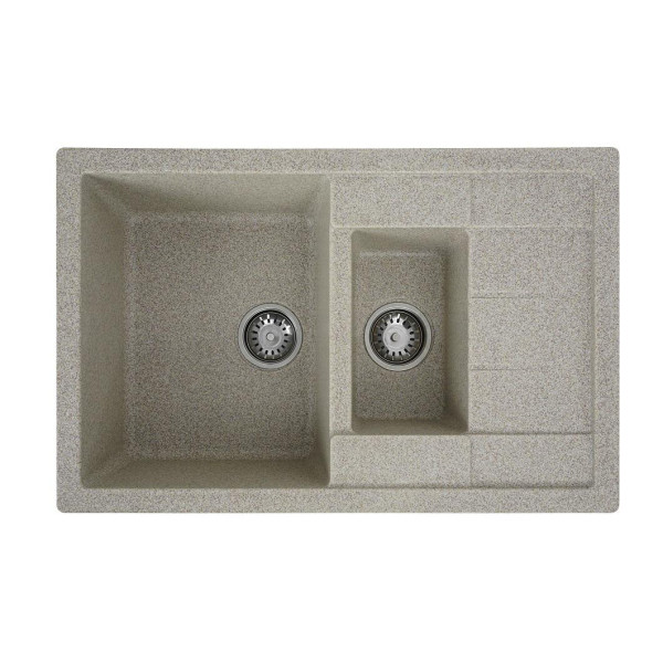Фото - Мойка кухонная Platinum 7850W TOSKANA матовая Карамель