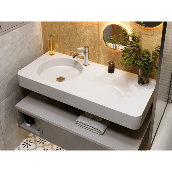 Фото - Раковина для ванной Miraggio LOOP 1000 L