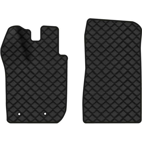 Фото - Коврики из экокожи в салон авто передние EVAtech для Duster (HM) MT Renault 2018 2 поколение SUV EU RT13505AD2RD2BBB