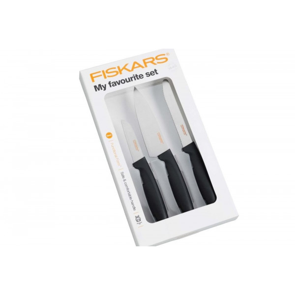 Фото - Набор ножей Fiskars Functional Form My Favourites Set 3 пр. (1014199)