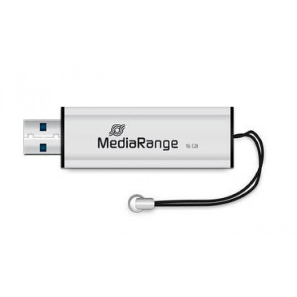 Фото - Флеш USB MediaRange USB3.0 16GB Black/Silver (MR915)