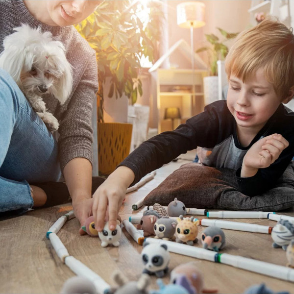 Фото - Коллекционная фигурка Flockies ФЛАМИНГО ФИОНА (FLO0115)