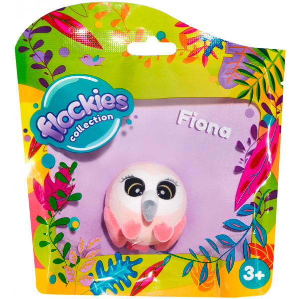 Фото - Коллекционная фигурка Flockies ФЛАМИНГО ФИОНА (FLO0115)