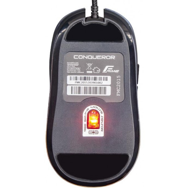 Фото - Микроповреждение - Мышь проводная игровая Frime Conqueror Black USB (FMC2015)