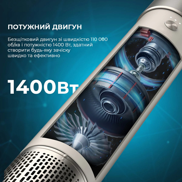 Фото - Стайлер Cecotec Bamba CeramicCare AirGlam Champagne (CCTC-03465)