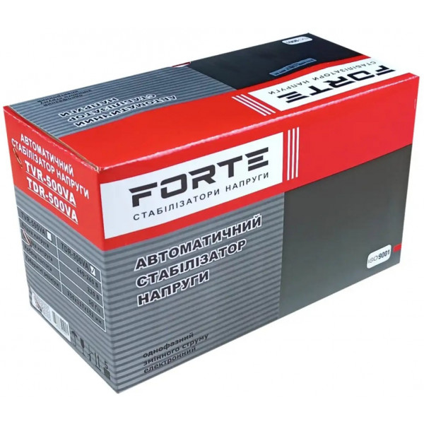 Фото - Стабилизатор напряжения Forte TDR-500VA