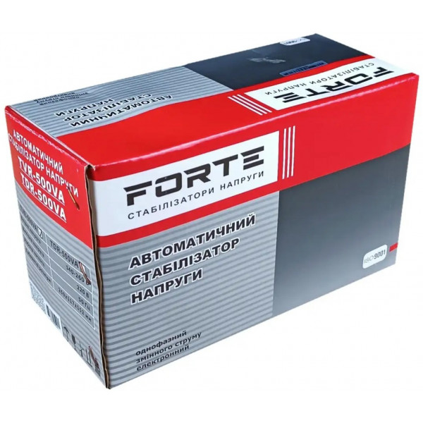 Фото - Стабилизатор напряжения Forte TVR-500VA