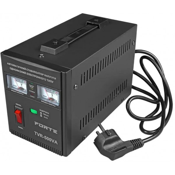 Фото - Стабилизатор напряжения Forte TVR-500VA