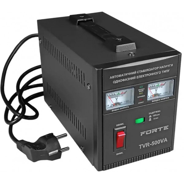 Фото - Стабилизатор напряжения Forte TVR-500VA