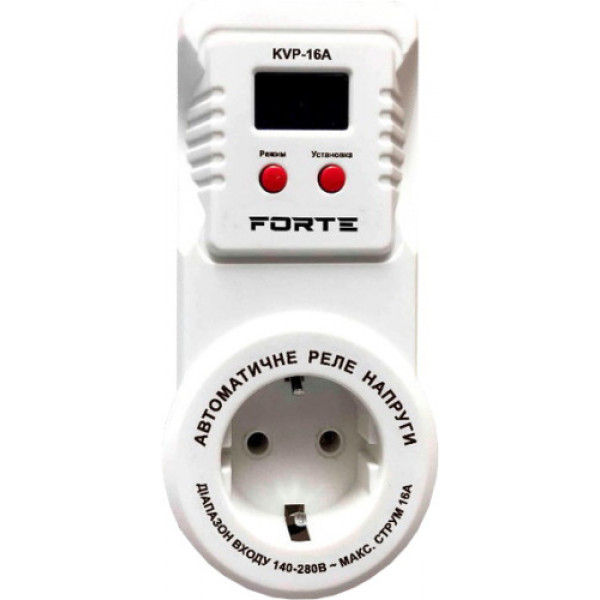 Фото - Автомат защиты от всплесков напряжения Forte KVP-16A