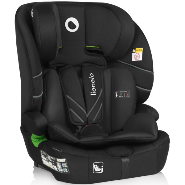 Фото - Автокресло Lionelo Levi Fix I-Size Black Carbon
