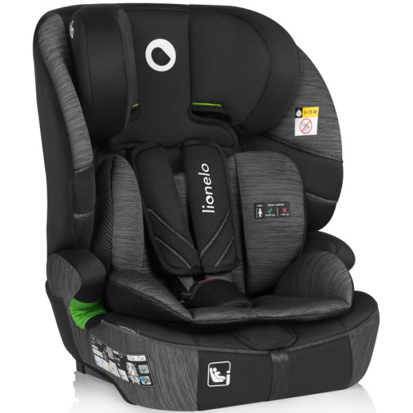 Фото - Автокресло Lionelo Levi Fix I-Size Grey Stone