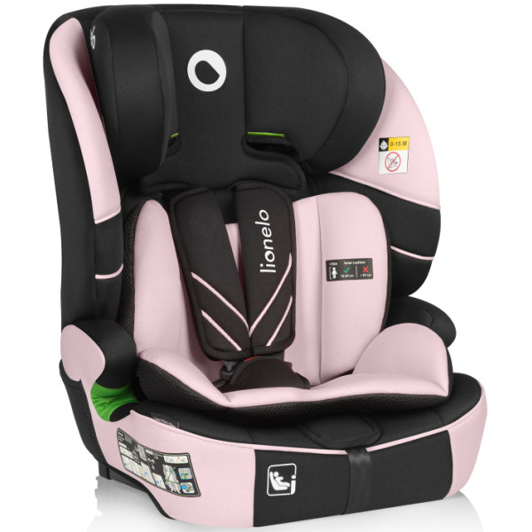 Фото - Автокресло Lionelo Levi Fix I-Size Pink Baby