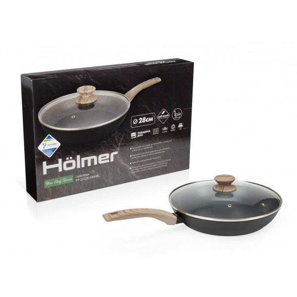 Фото - Сковорода универсальная Holmer FP-22328-SWMBL Star Chef