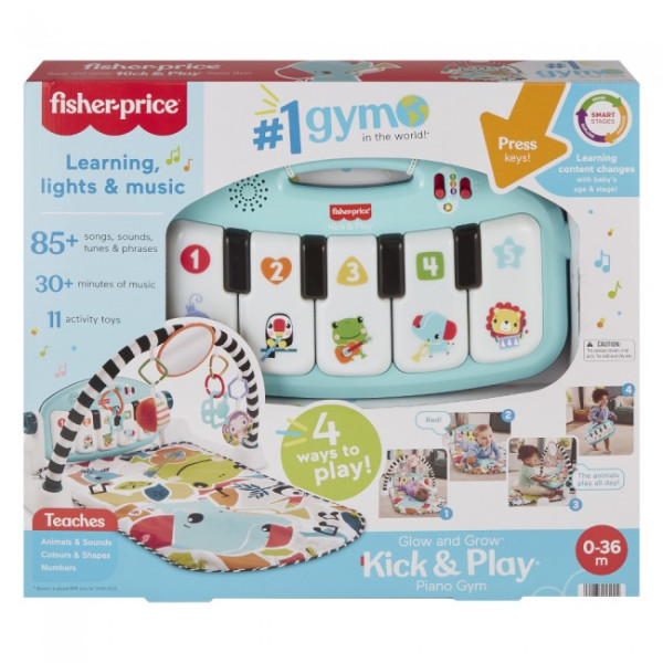 Фото - Развивающий коврик Fisher-Price Нажми и играй с технологией Smart Stages (англ.) (HWY58)