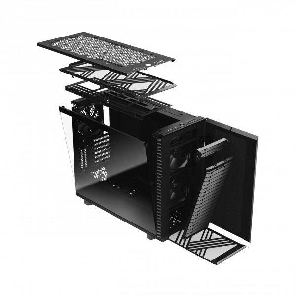 Фото - Корпус Fractal design ATX без БП Define 7 Black TG Dark Tint (FD-C-DEF7A-03)
