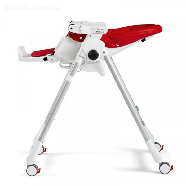 Фото - Стульчик для кормления трансформер Peg-Perego Prima Pappa Follow Me Fragola (красный)