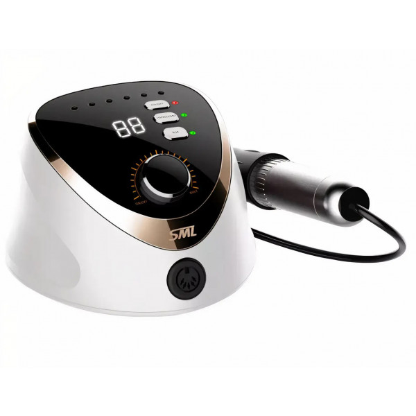 Фото - Маникюрный набор аппаратный SML Nail Sander M12 с педалью White