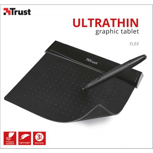 Фото - Графический планшет Trust Flex Design Tablet Black (21259)