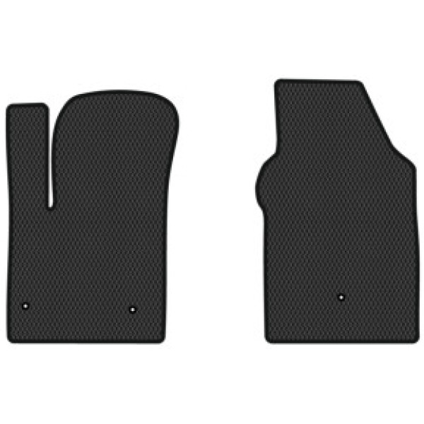 Фото - EVA коврики в салон авто передние EVAtech для 500 Fiat 2007 1 поколение Htb USA FT11990AV2LA3RBB