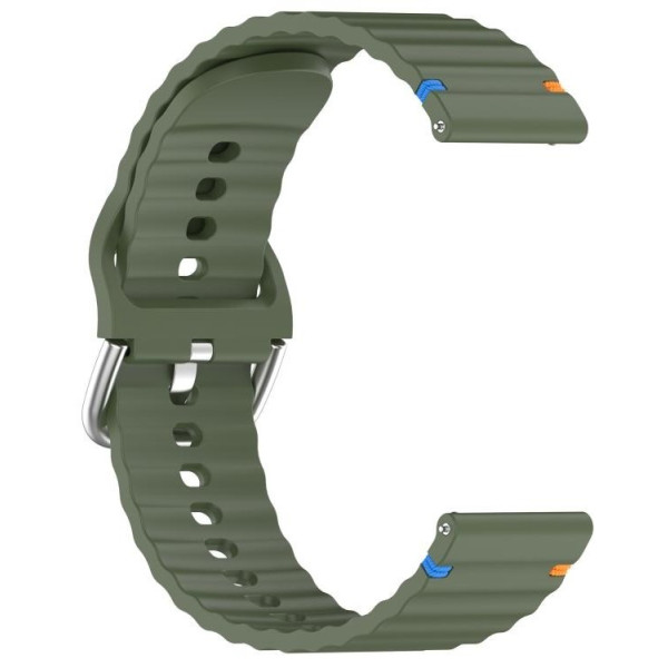 Фото - Ремешок для смарт-часов BeCover Ribbed Tape (22mm) for Xiaomi Watch 2 / 2 Pro / S4 / S3 / S1 Pro / S1 / S1 Active Khaki (714297)