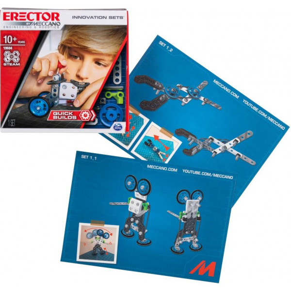 Фото - Металлический конструктор MECCANO Быстрая сборка (6047095)