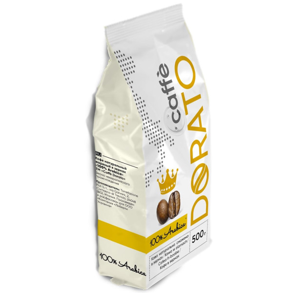 Фото - Кофе в зернах DORATO 500 г (8019650005299)