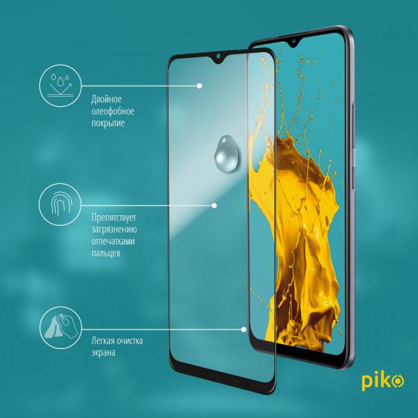 Фото - Защитное стекло для смартфона Piko Full Glue for RealMe C11 (1283126503856)