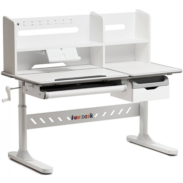 Фото - Парта школьная FunDesk FIORE II GREY (1+1+1)
