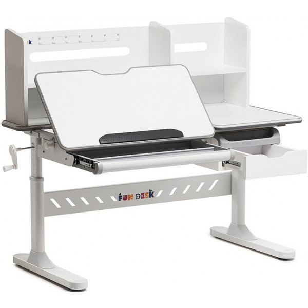 Фото - Парта школьная FunDesk FIORE II GREY (1+1+1)