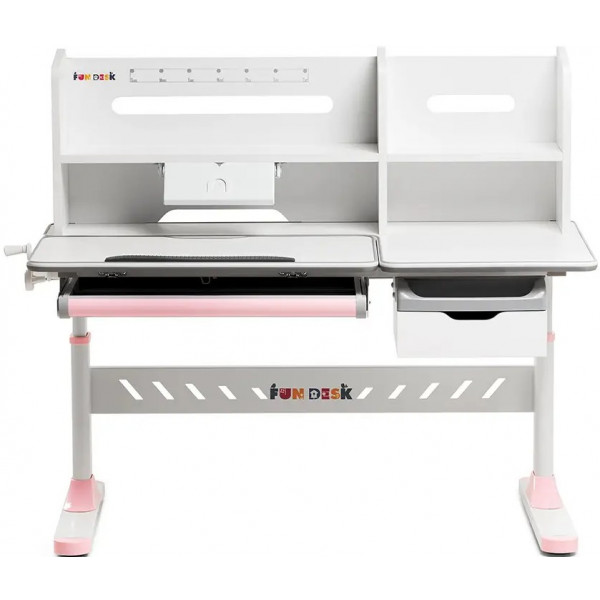 Фото - Парта школьная FunDesk FIORE II PINK (1+1+1)