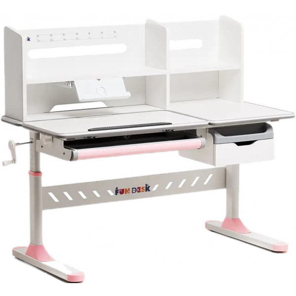 Фото - Парта школьная FunDesk FIORE II PINK (1+1+1)