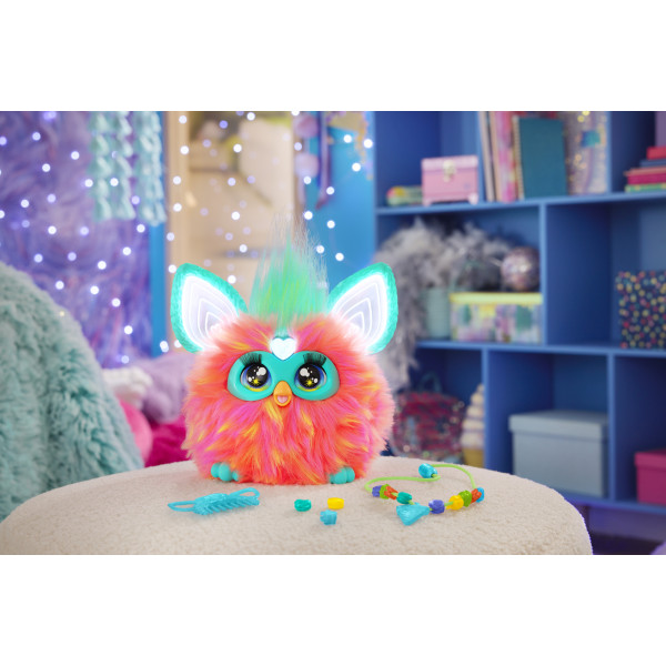 Фото - Интерактивная игрушка Hasbro Furby Коралловый (F6744)